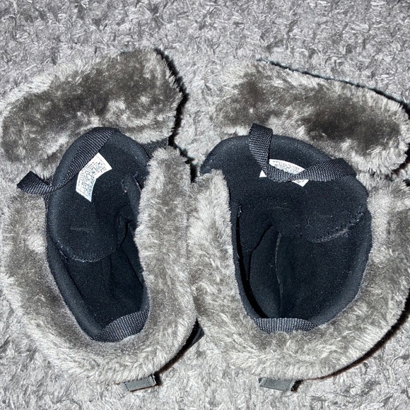 Baffin Women's Kristi Insulated Suede Winter Boots gray black warm size 6 tall - Picture 4 of 7